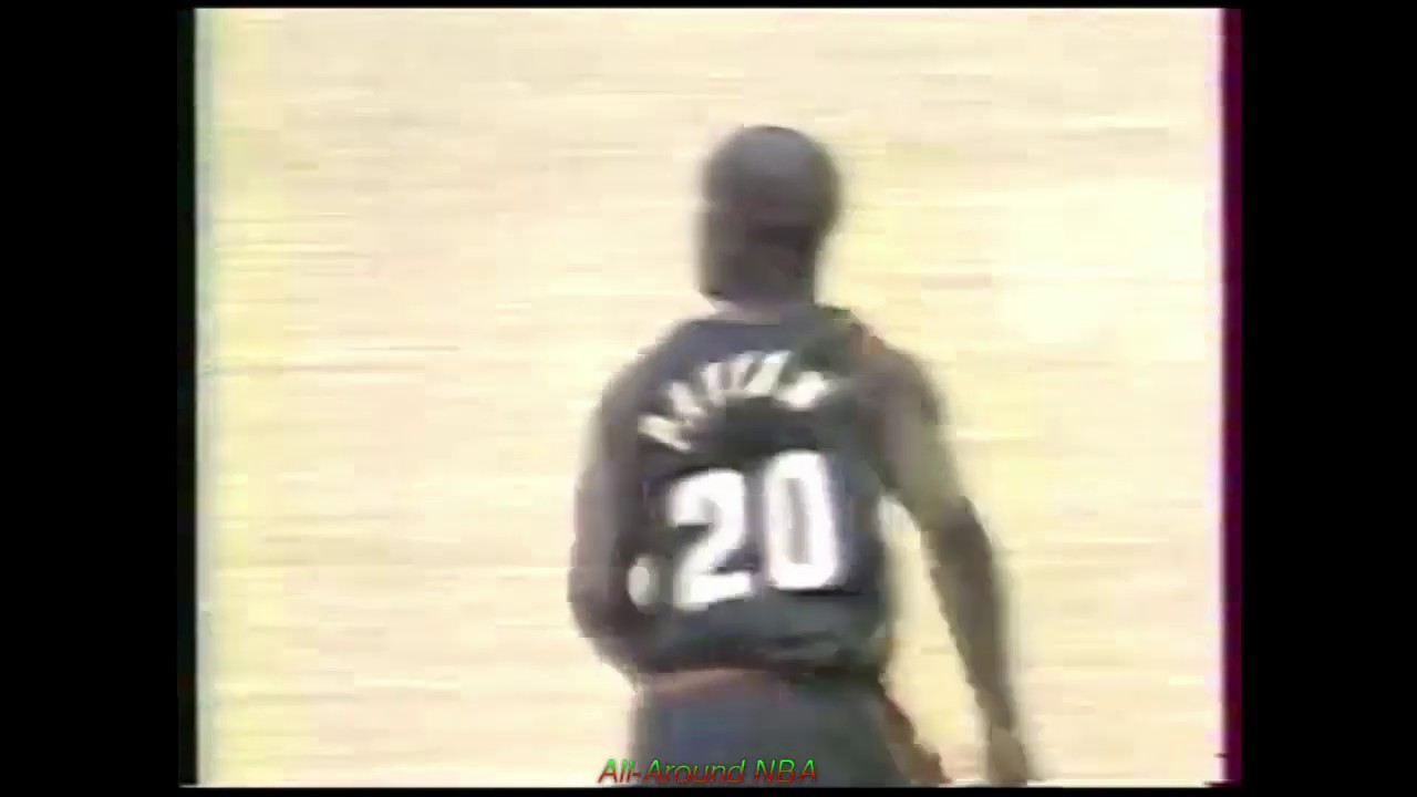 Gary Payton 34 Points 11 Ast @ Lakers, 1999.