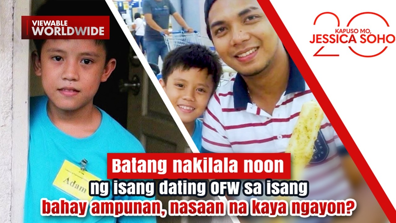 Former OFW searches for child from orphanage after years apart | Kapuso Mo, Jessica Soho
