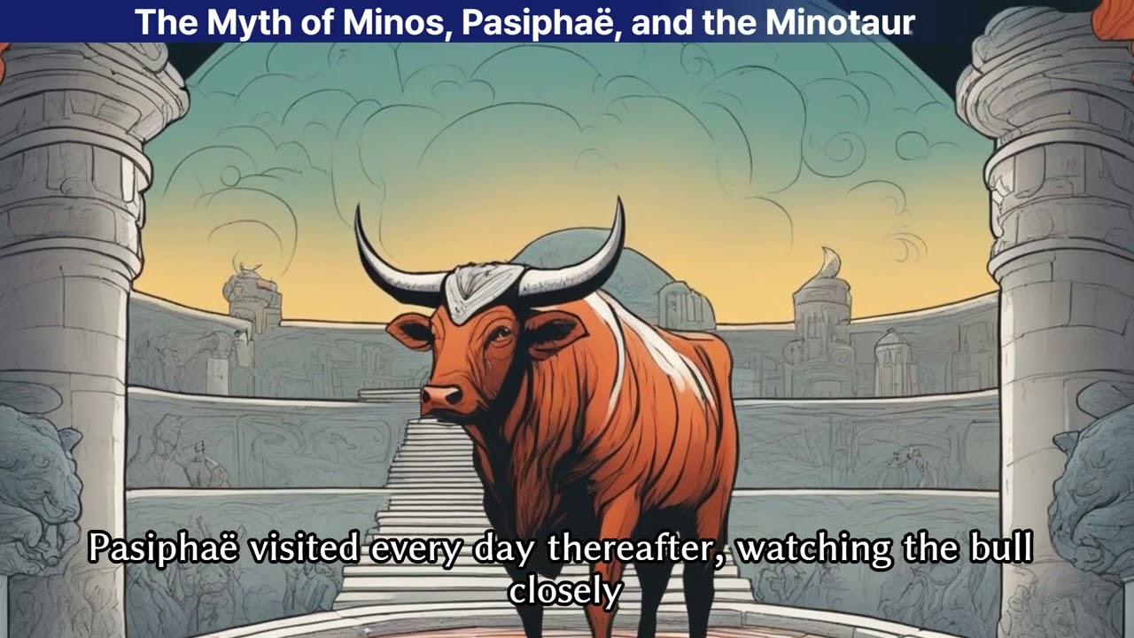 The Myth of Minos, Pasipha&euml;, and the Minotaur
