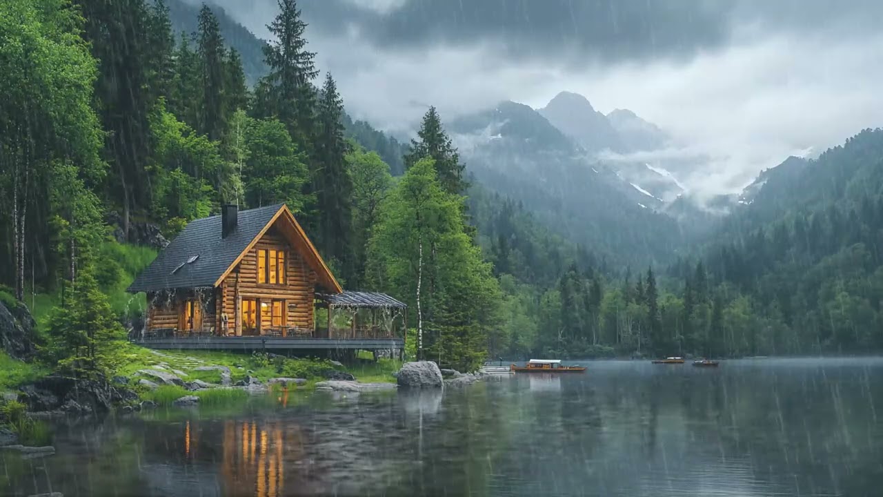 Wrapped in the Serenity of Forest Rain: A Peaceful Escape to Heal the Mind and Embrace Nature’s