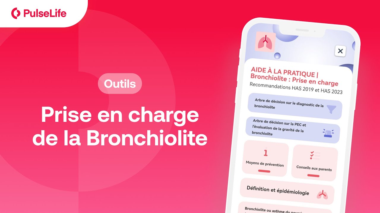 Prise en charge de la bronchiolite avec PulseLife