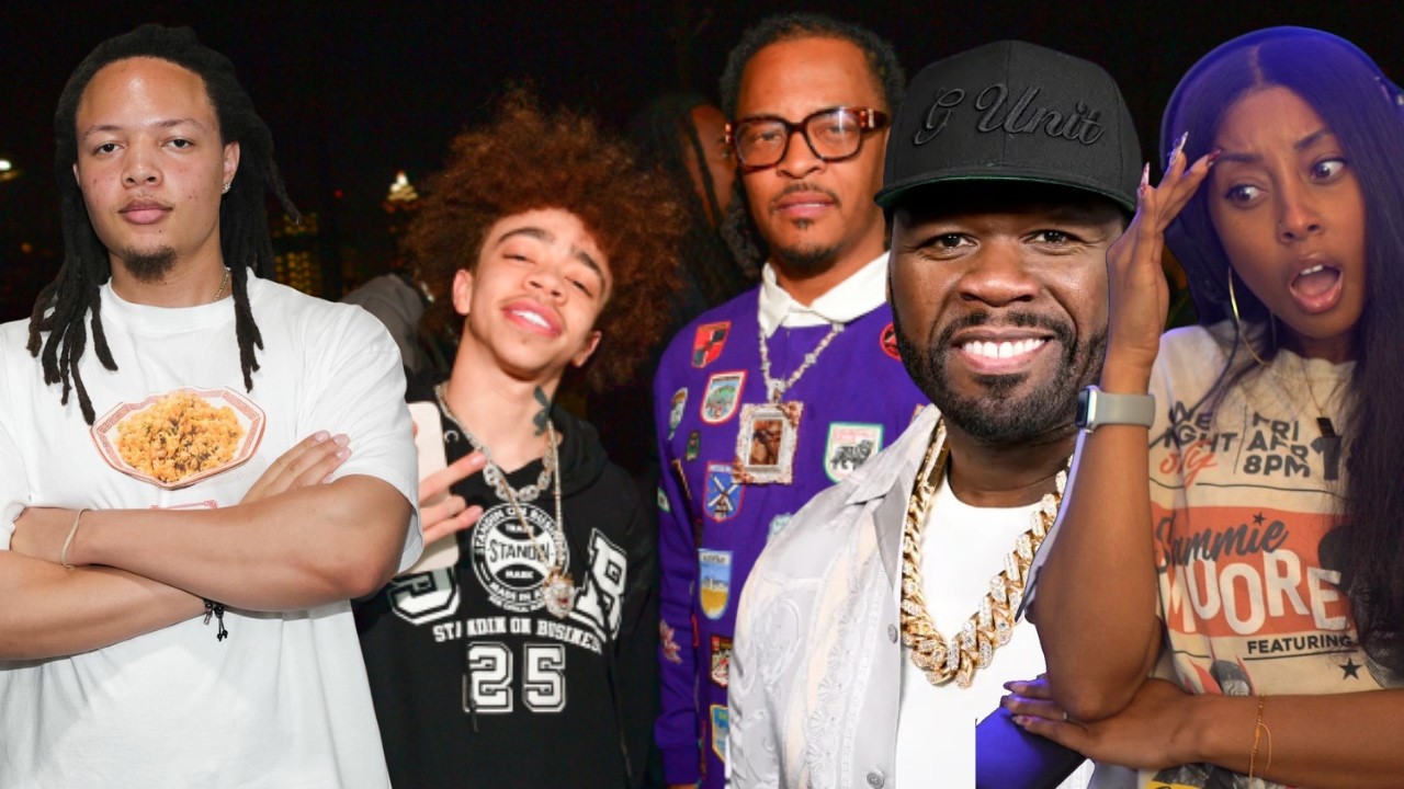 A FAMILY JUMPING. | TI & The Harris Family vs. 50 Cent