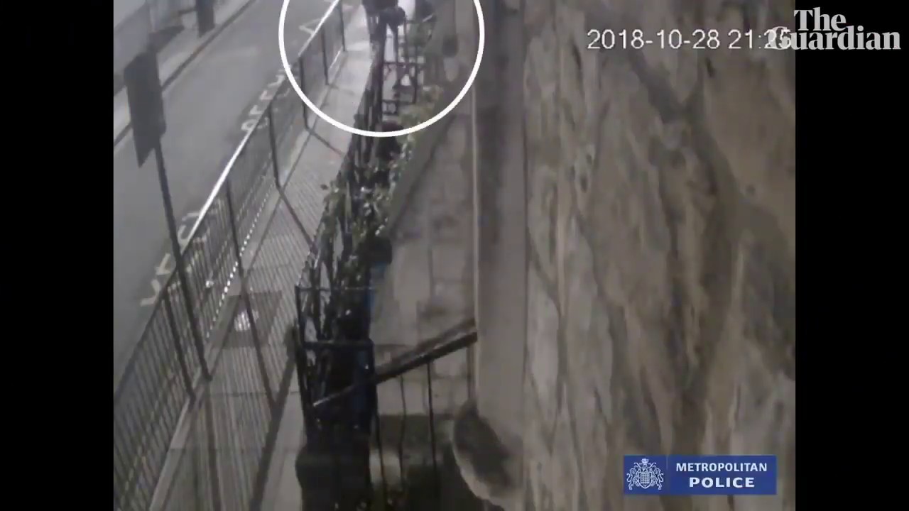 Police release CCTV footage of Westminster slash attack