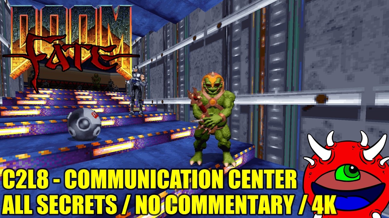 Fate TC for Doom - C2L8 Communication Center - 100% Secrets No Commentary