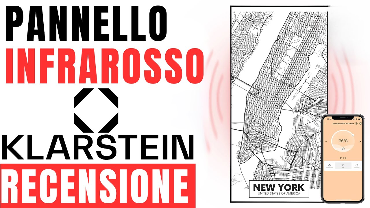 Pannelli Radianti ad Infrarosso Klarstein - La Recensione
