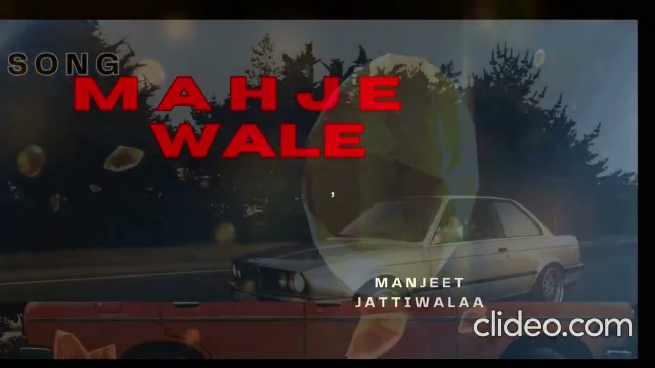 MAHJE WALE Manjeet Jattiwalaa New Punjabi Song [2024]@SidhuMooseWalaOfficial