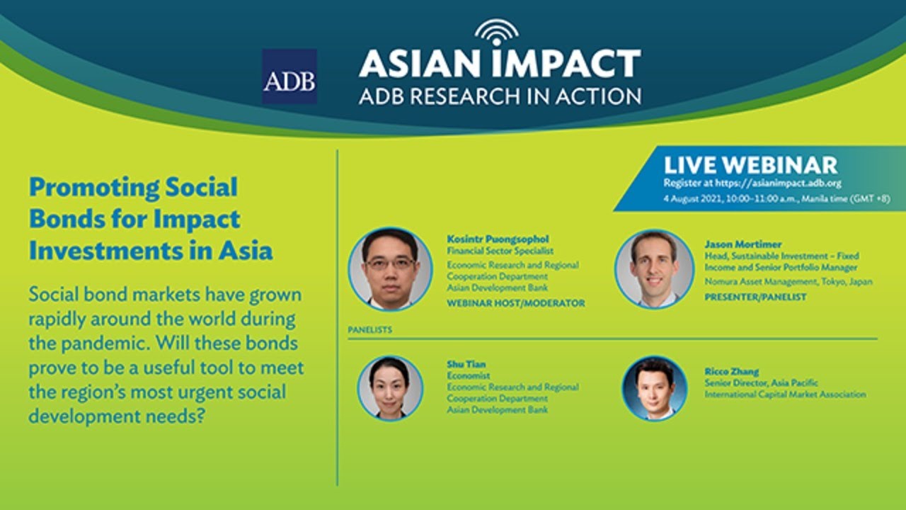 Asian Impact 29: Продвижение социальных облигаций для импакт-инвестиций в Азии