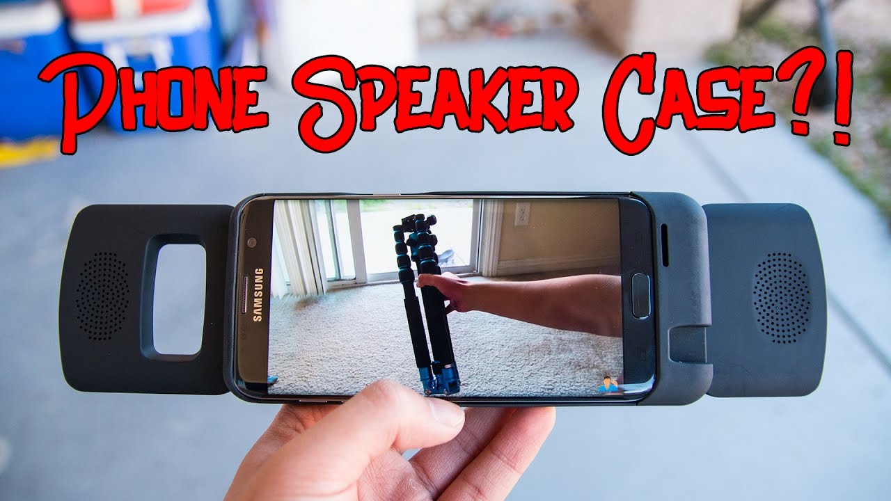 Phone Case With Speakers!? - BassCase Review
