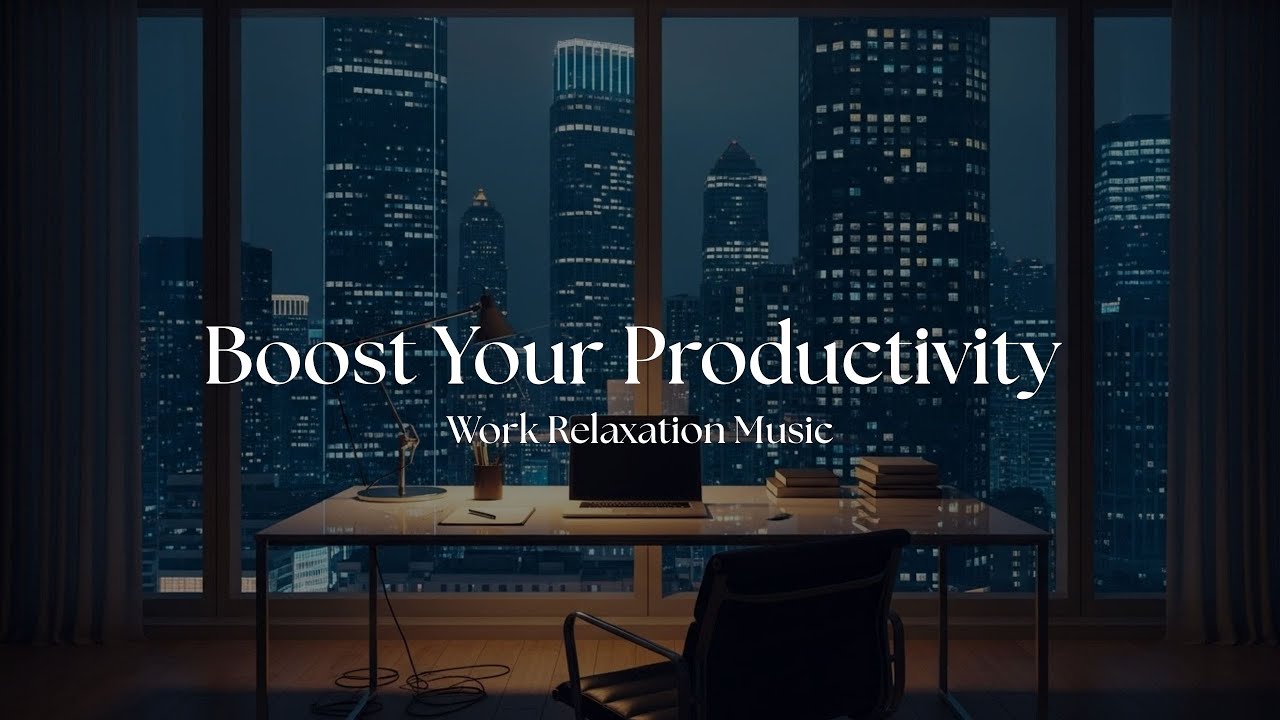 Escape the stress! Deep Relaxation Music for Workers After Long Hours.  Jazz Chill Music