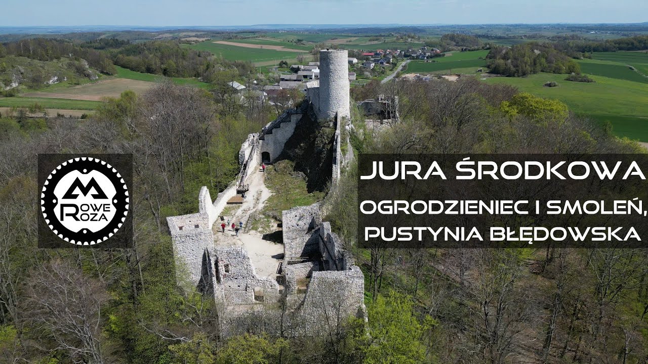 #7 Jura środkowa na rowerze MTB - Zamki Ogrodzieniec i Smoleń, Pustynia Błędowska