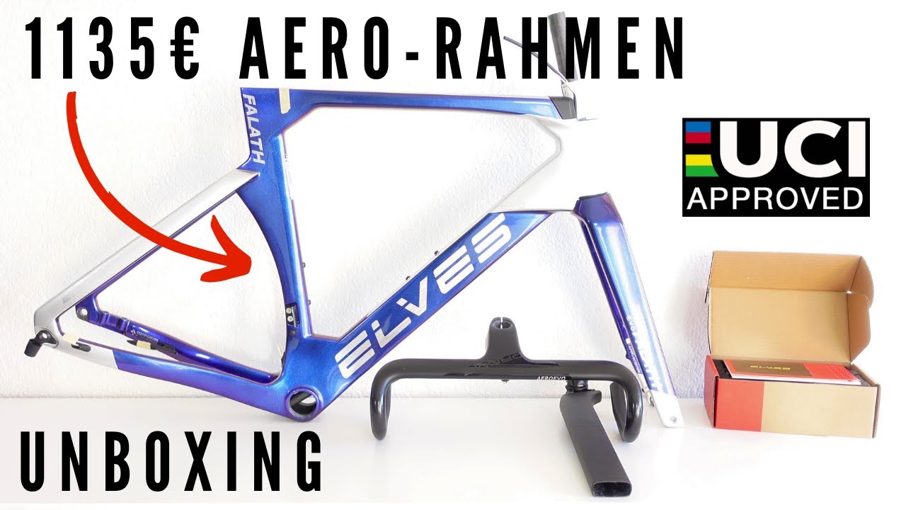 Elves Falath Evo 2023 Aero-Rahmen unschlagbar? - Unboxing, Gewicht, Qualität, Review Deutsch