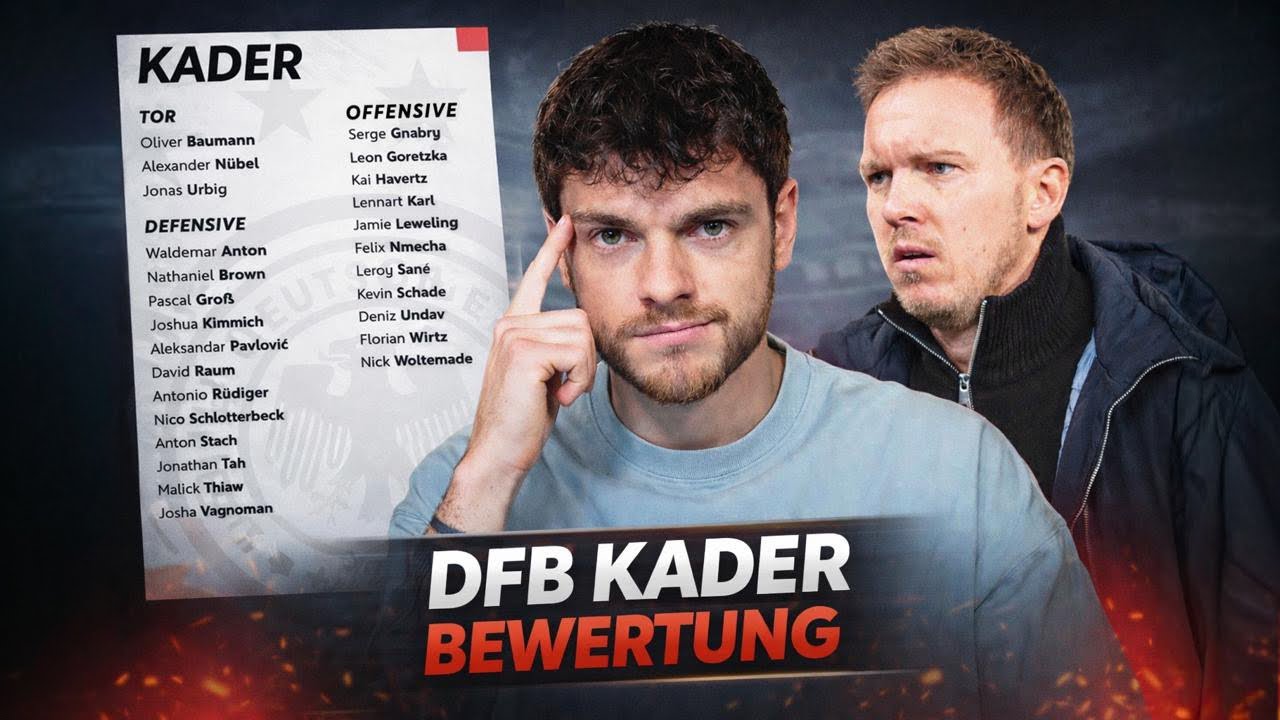 Warum das STILLER-AUS Sinn macht!🇩🇪 Kader-Analyse Deutschland 🤔🧠