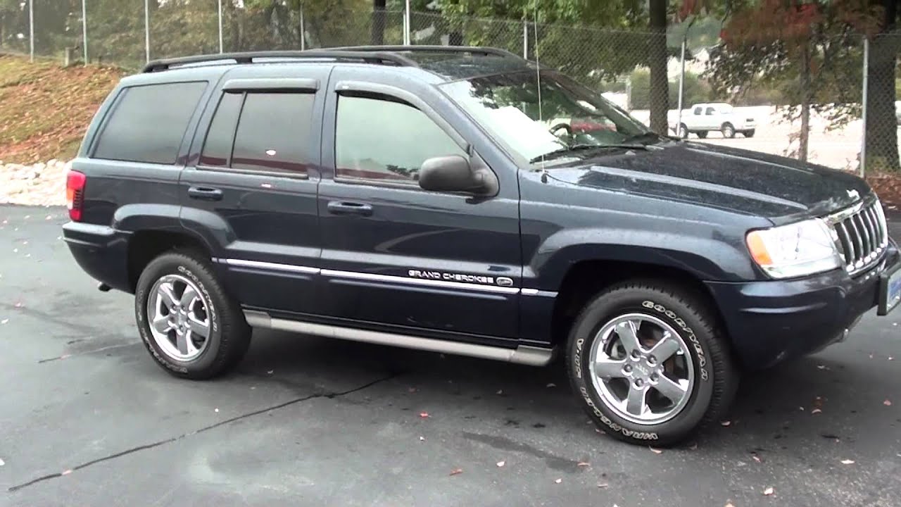 FOR SALE 2004 JEEP GRAND CHEROKEE OVERLAND!! NAVIGATION!! ONLY 74K MILES STK# P5844S www.lcford.com