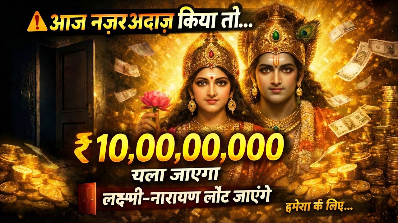 ⚠️ आज 100000000 नज़रअंदाज़ किया तो…💰 लक्ष्मी–नारायण @Laxmikripa-r2i #maa #motivation