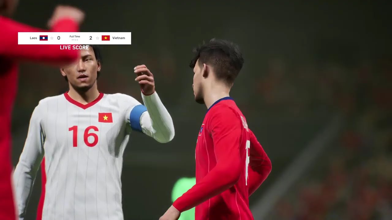 🔴Trực Tiếp Việt Nam vs L&agrave;o  - VIDEO GAME SIMULATION