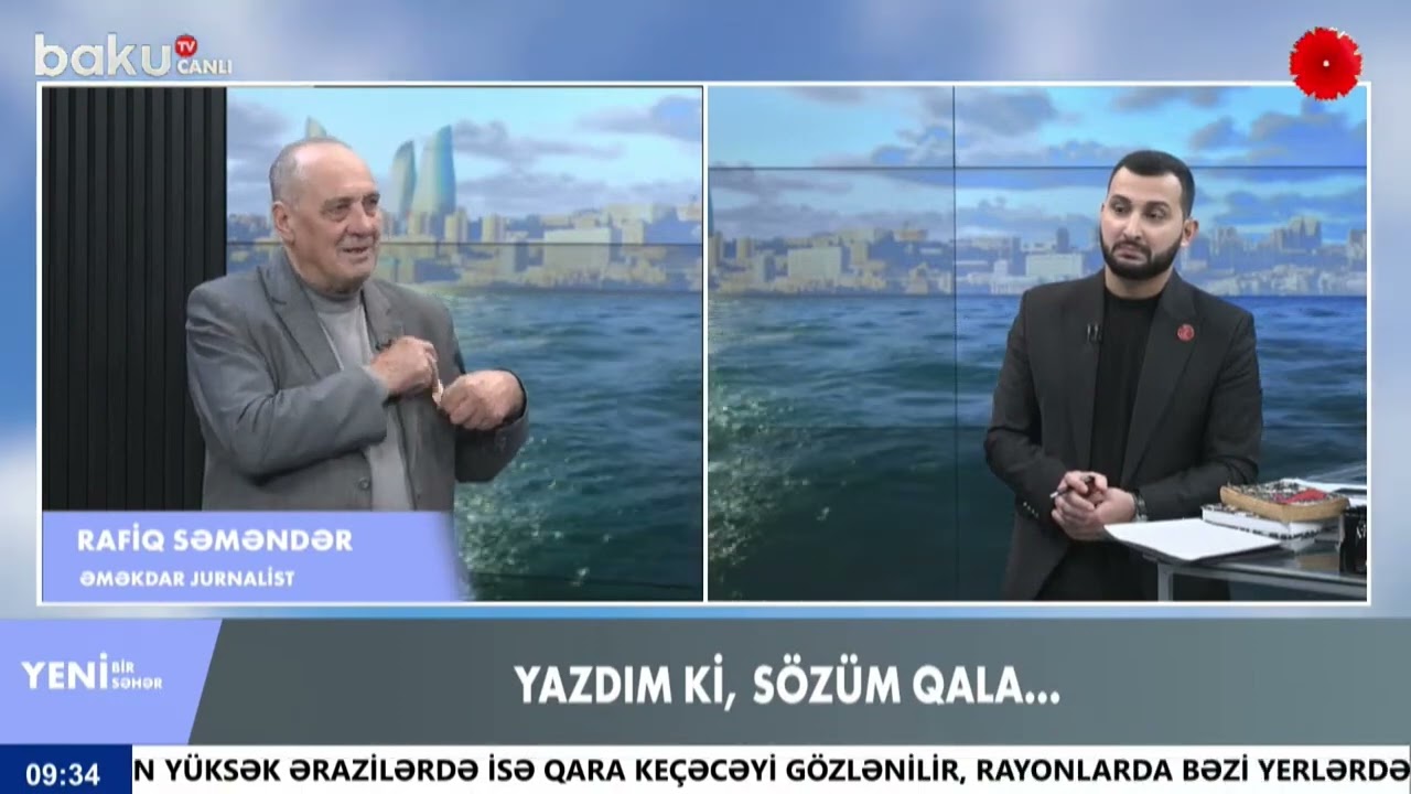 ŞƏHİDLƏR kitabının müəllifi Rafiq Səməndər!