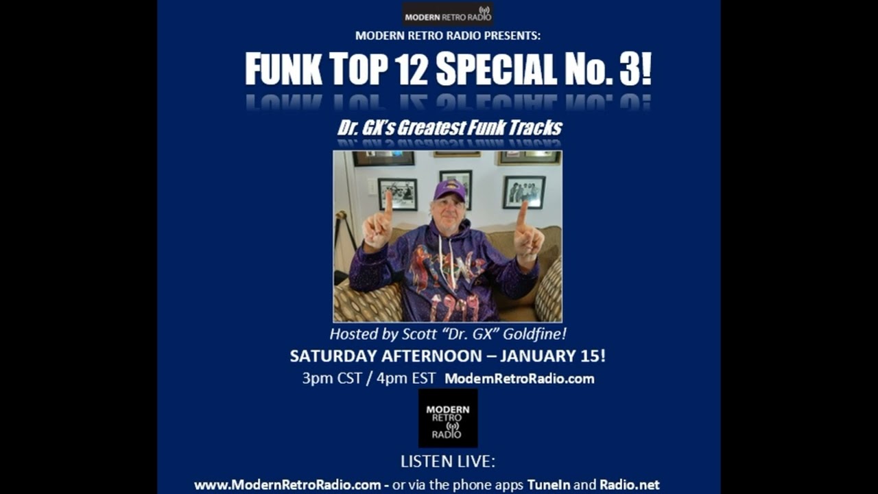 FUNKNSTUFF Special: DR GX's 12 All-Time Greatest Funk Tracks, Round 3