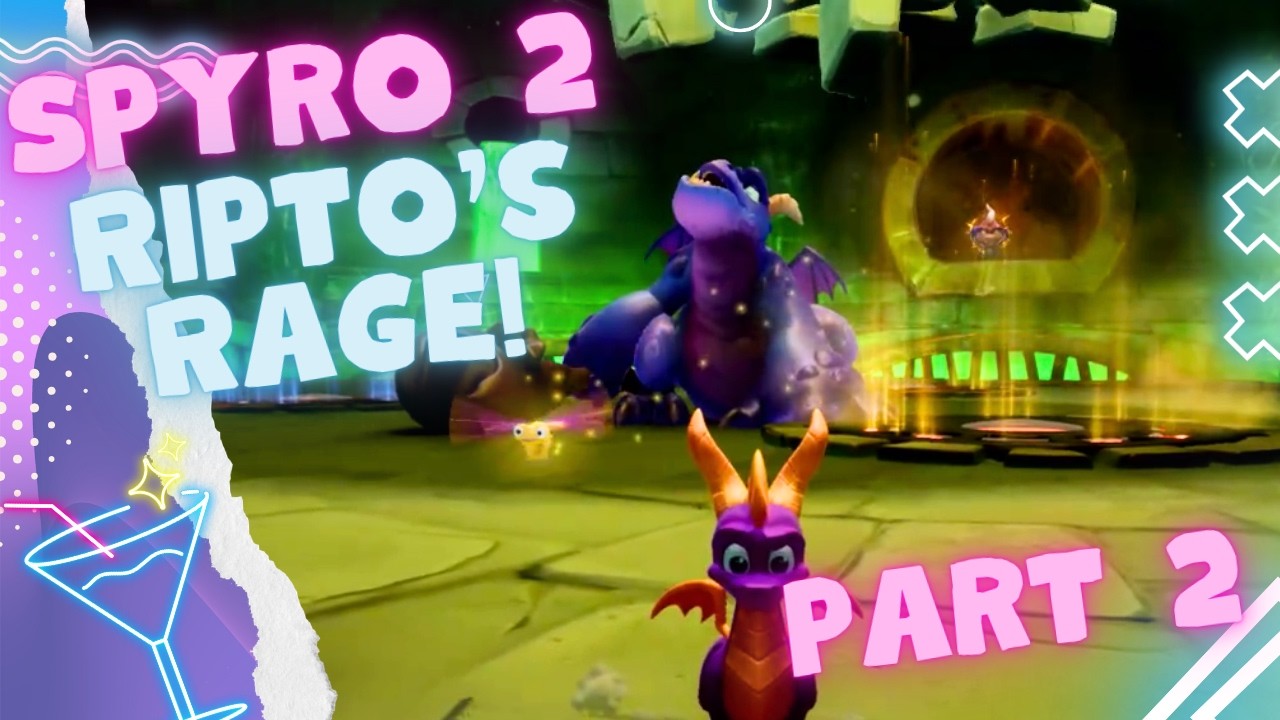 Give me your TALISMANS | Spyro 2 Ripto's Rage Part 2 [FULL STREAM]