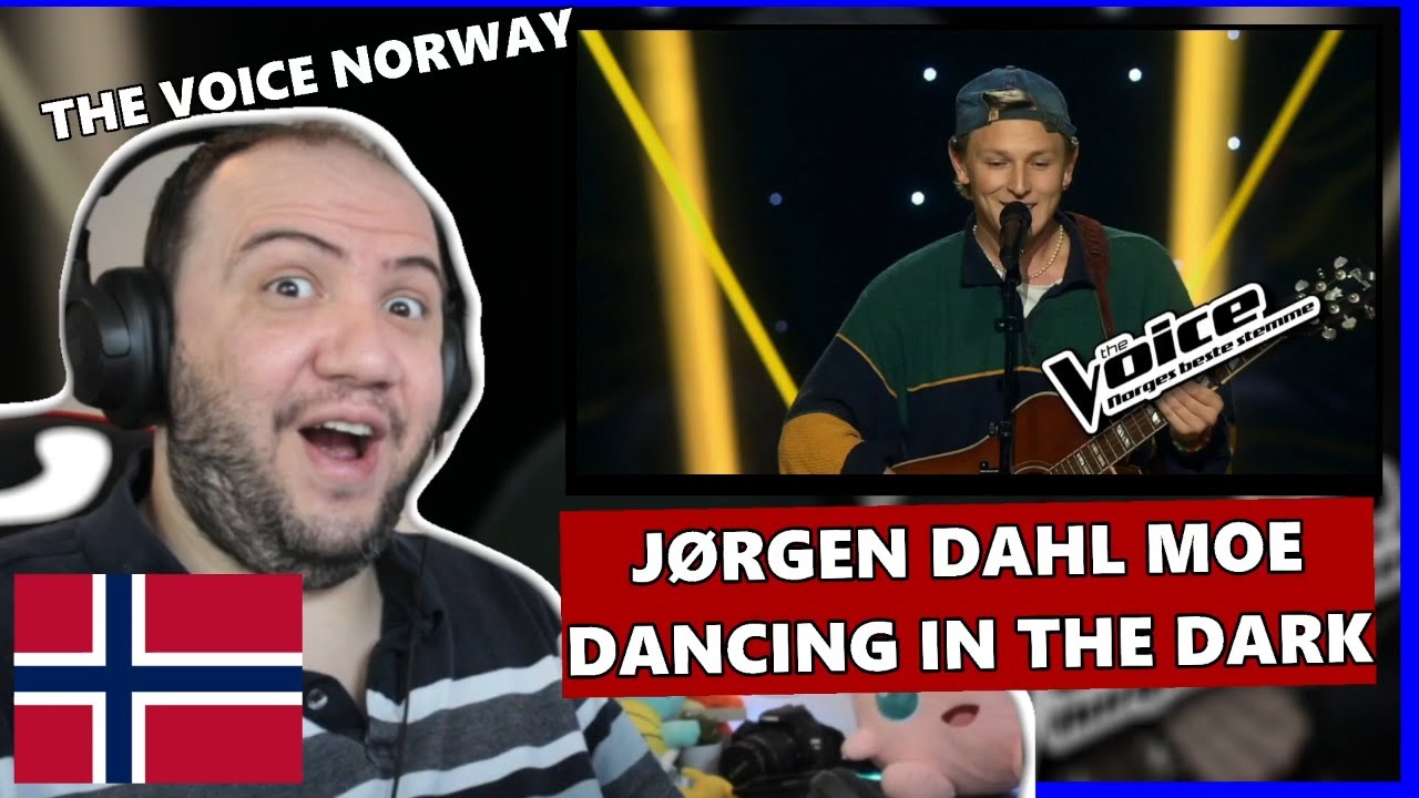Jørgen Dahl Moe | Dancing In the Dark (Bruce Springsteen) | The Voice Norway Utlendings Reaksjon 🇳🇴