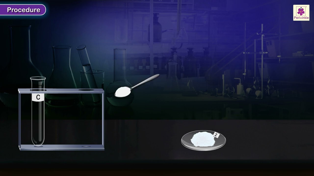 Effect of Heat on Crystals of Copper Sulphate | Chemistry Experiment | Grade 9
