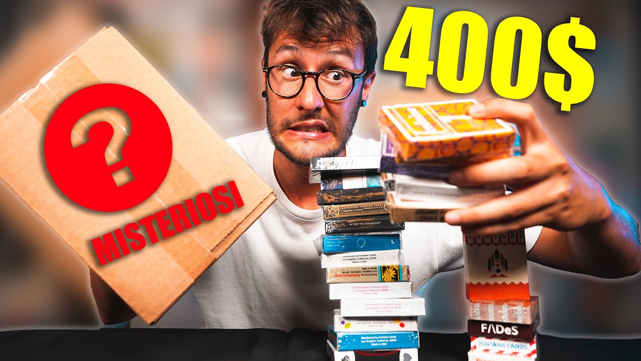 APRO 400€ DI MAZZI MISTERIOSI!