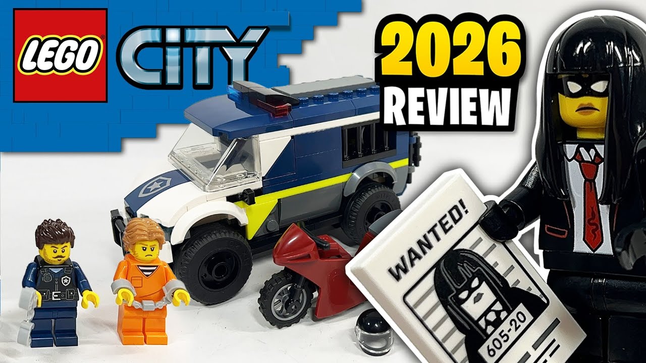 LEGO City Police Prisoner Transport Van (60479) - 2026 Set Review