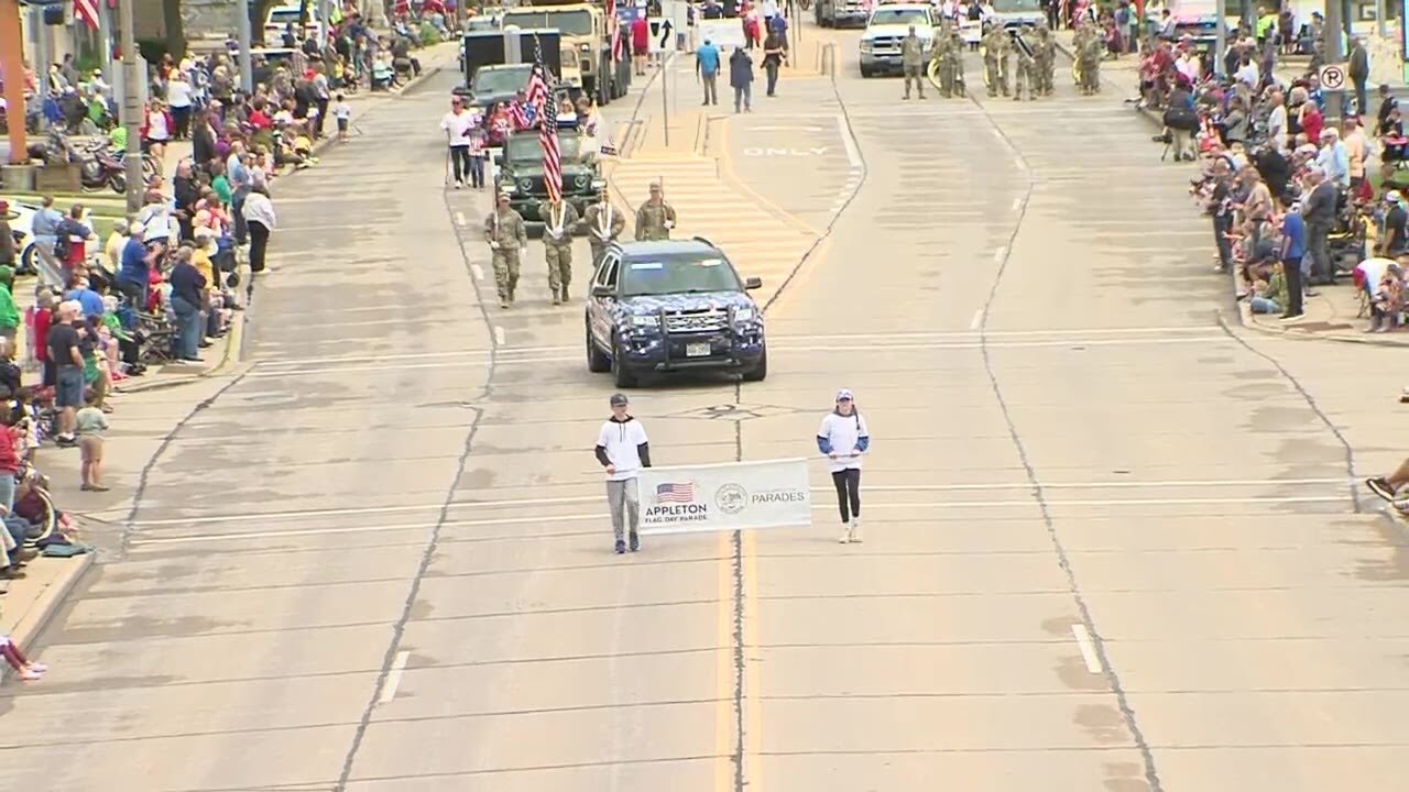 WATCH: 2024 Appleton Flag Day Parade
