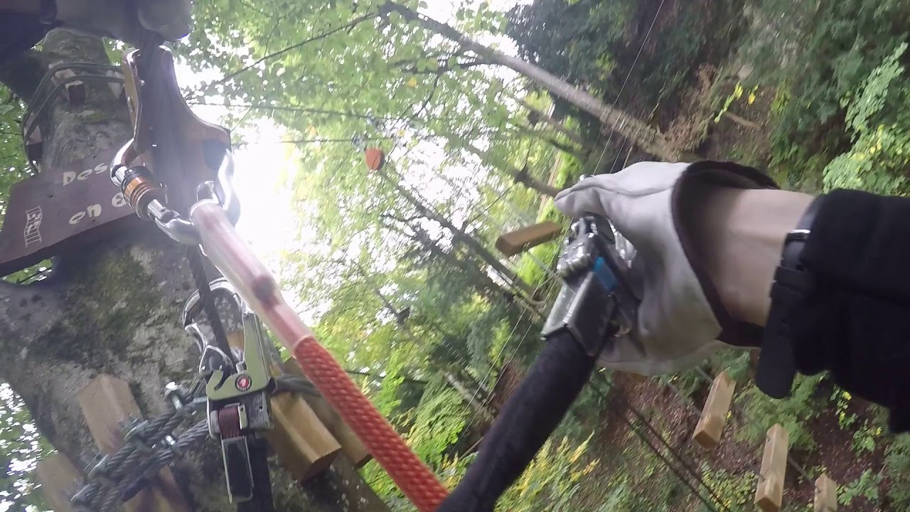 Accrobranche - Parc Aventure à Aigle - 19.10.2019 [GoPro]