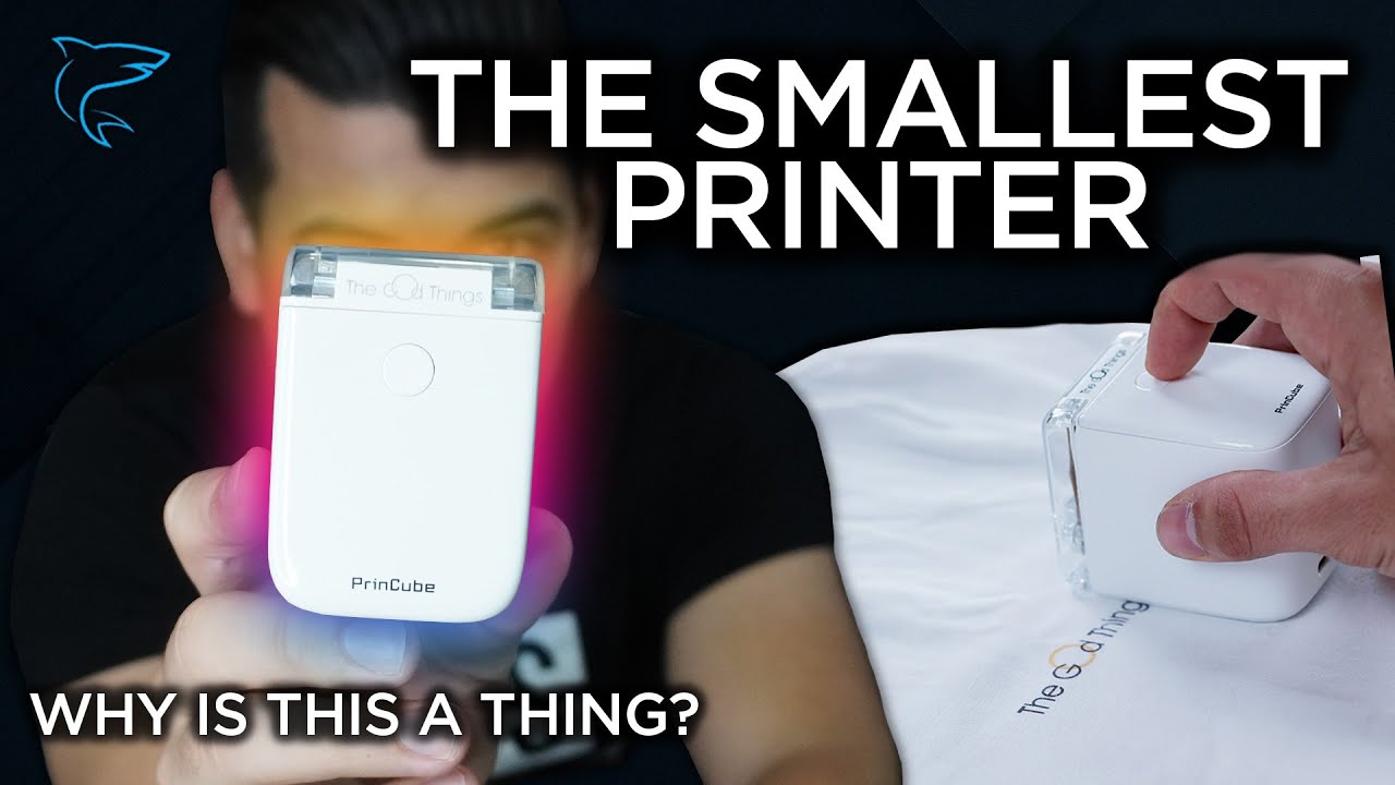 Princube Handheld Color Printer Unboxing and Review from TheGodThings