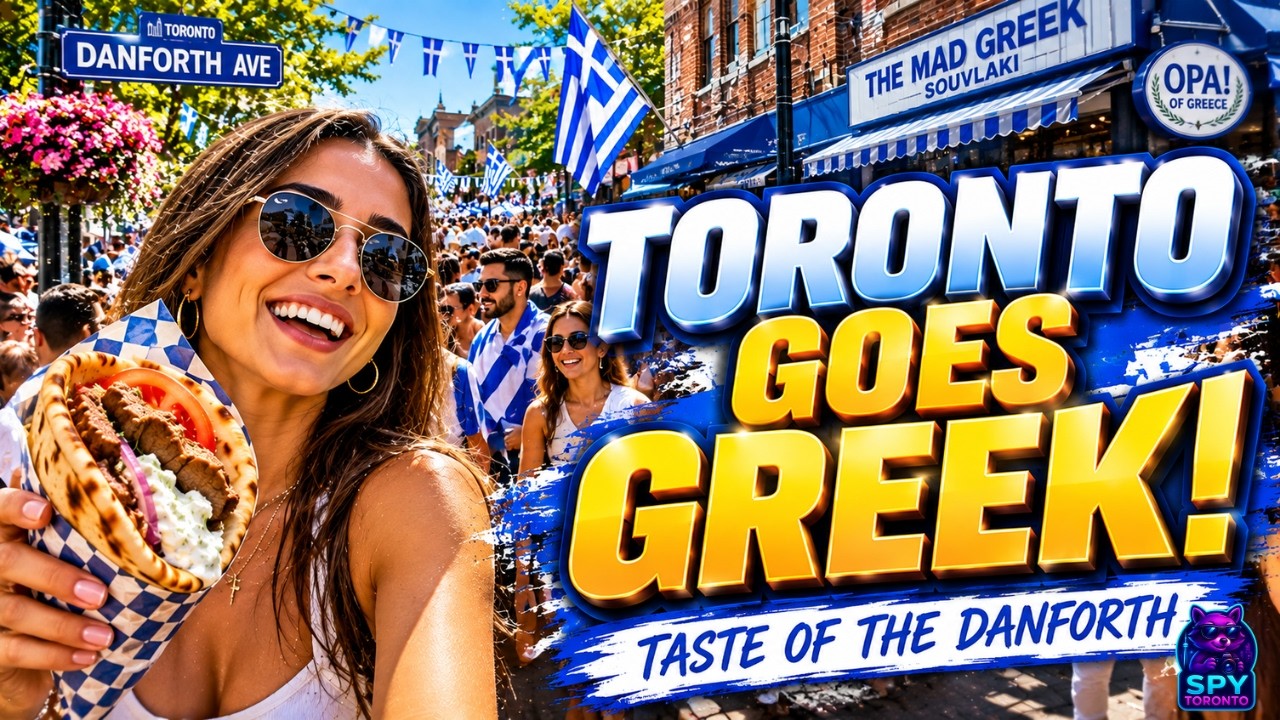 Toronto's Taste of the Danforth Is BACK! 🇬🇷 | Greek Food, Music & Massive Crowds