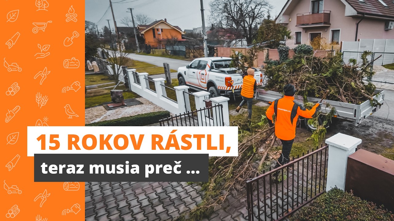 Pílenie tují s EGO POWER+ CS1410E | doveziem.to