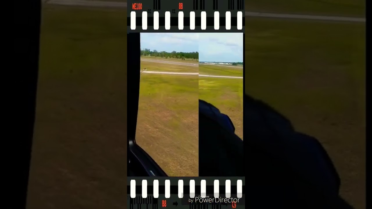 Student Pilot with Instructor landing a R44 Raven 1 Helicopter 🚁