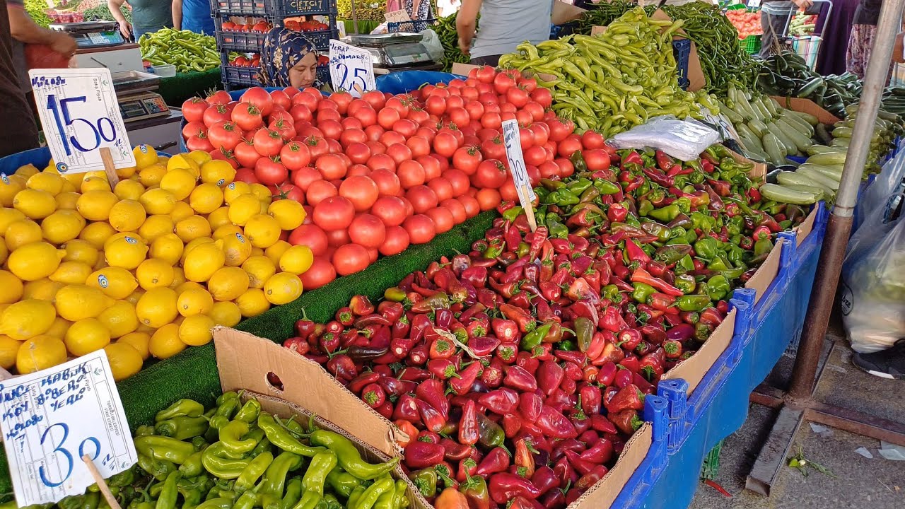 İZMİR SEMT PAZARLARI KARŞIYAKA PAZAR YERİ GÜNCEL FİYATLAR #jeko #keşfet @market  @gülhabbe