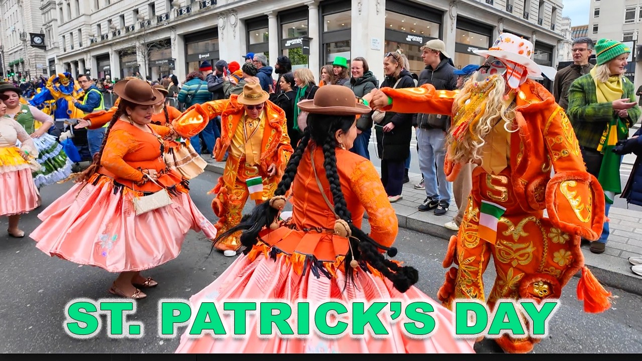 The Energy was INSANE! ☘️London St. Patrick's Day Parade 2026 Vlog