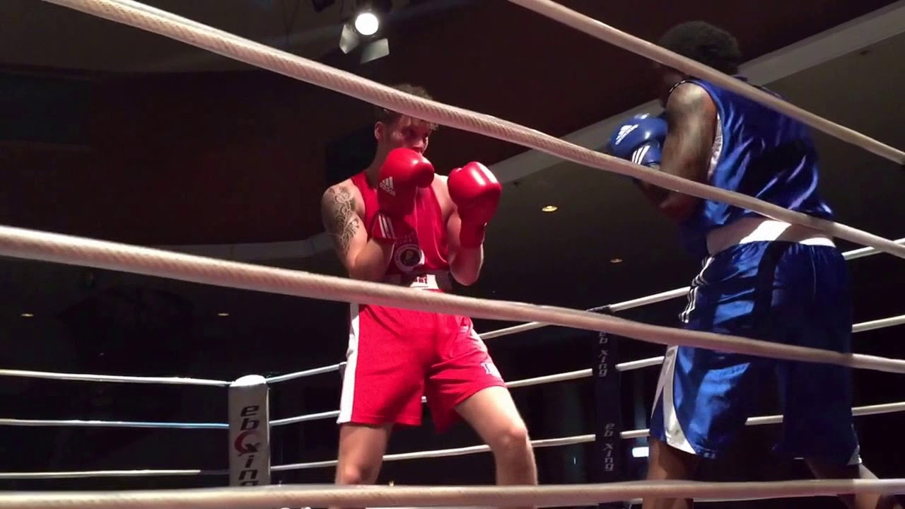 Gideon van der Meulen vs Nathan Rijke. Boksgala 'De Laatste Ronde'. 14-10-2017
