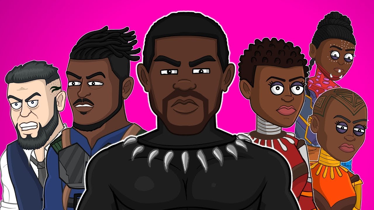 ♪ BLACK PANTHER THE MUSICAL - Animated Parody Song