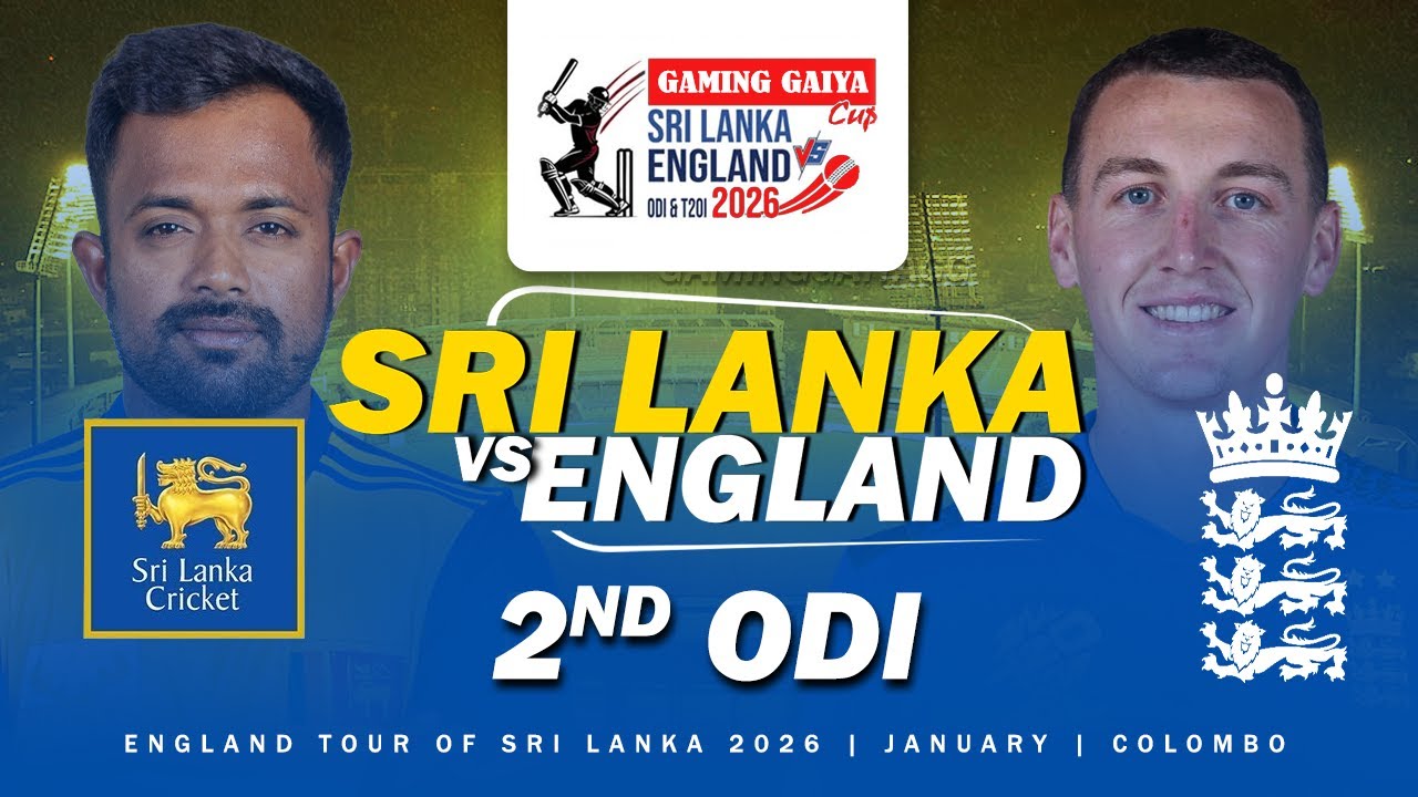 🔴 LIVE | 2nd ODI | England tour of Sri Lanka 2026 || Cricket 26