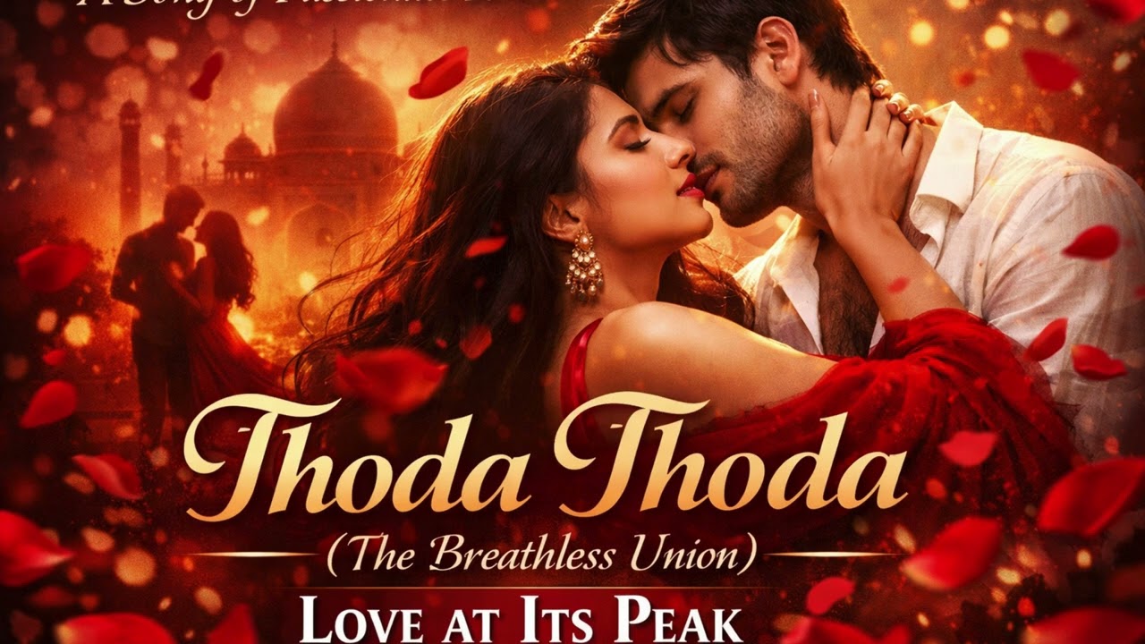 Thoda Thoda | Love at its Peak | romantic Bollywood song | intense love song |  passionate love song