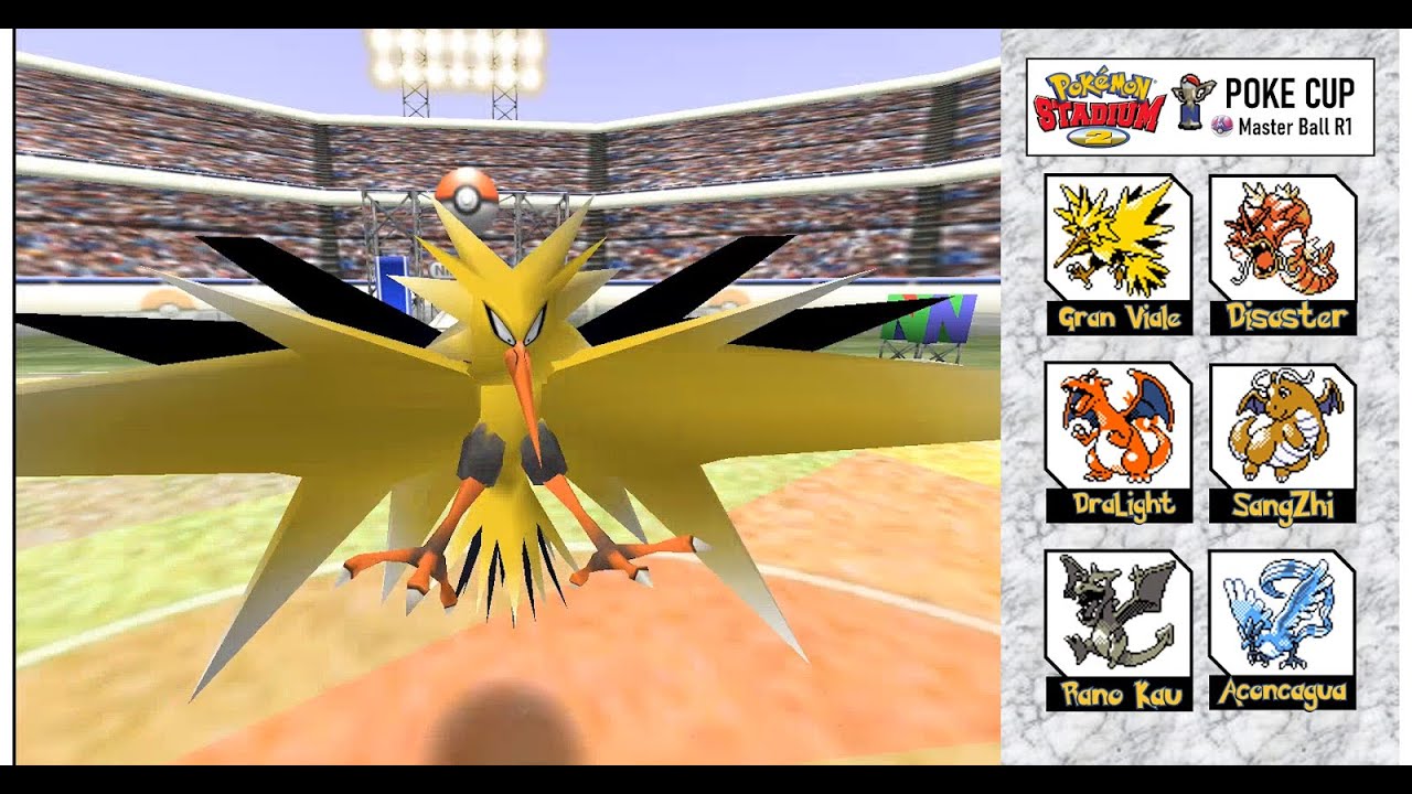 BIRD KEEPER Team! Pokemon Stadium 2 - Poke Cup Master Ball R1