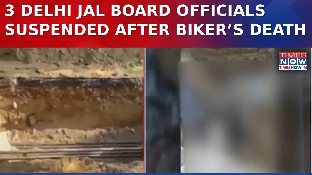 Delhi &lsquo;Killer&rsquo; Apathy: Times Now Impact, Three DJB Officials Suspended After Biker Dies