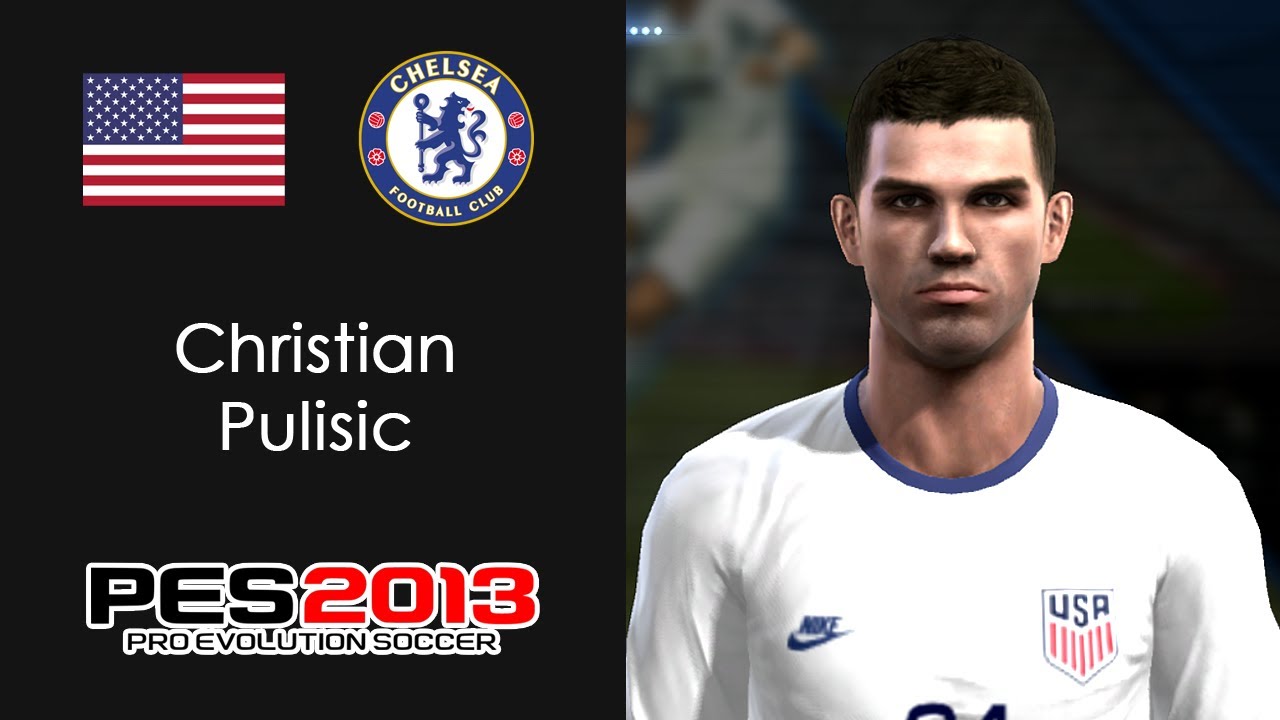 CHRISTIAN PULISIC (Estados Unidos & Chelsea FC) PES2013 face