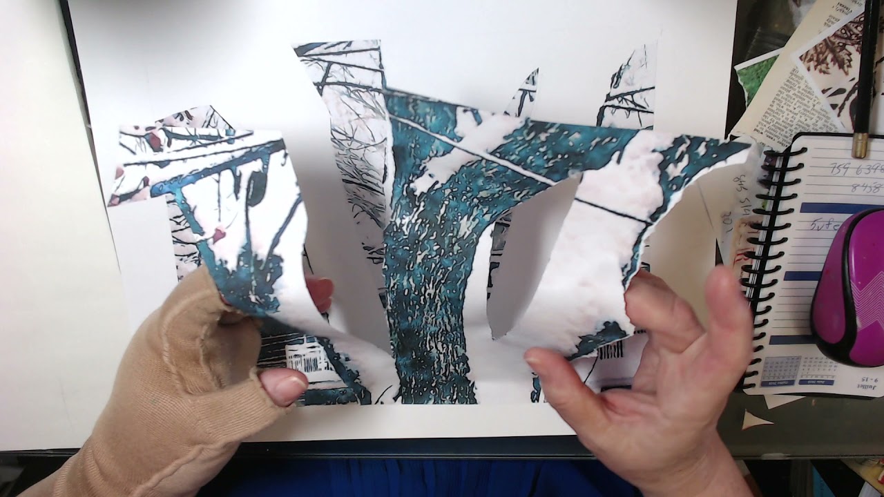 Kintsugi with Paper, process