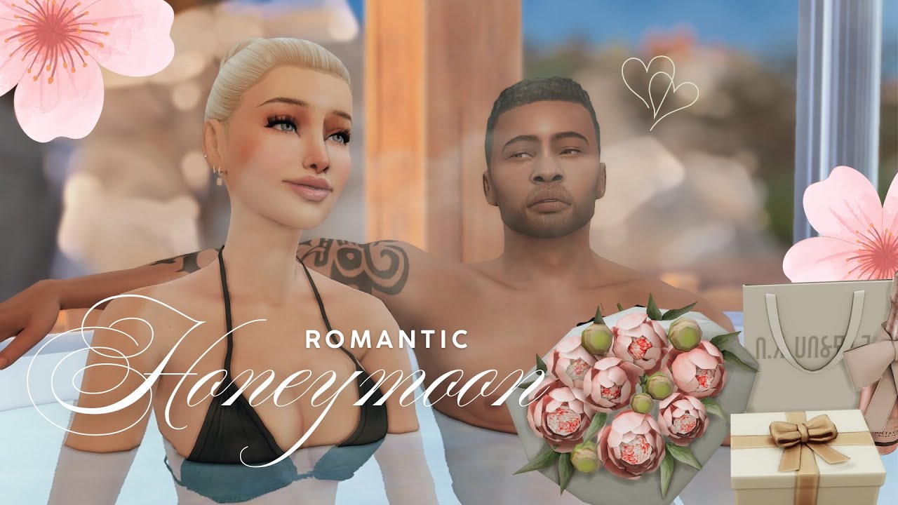 Romantic Honeymoon at a Cabin  ❤️ | Forever Savefile | The Sims 4