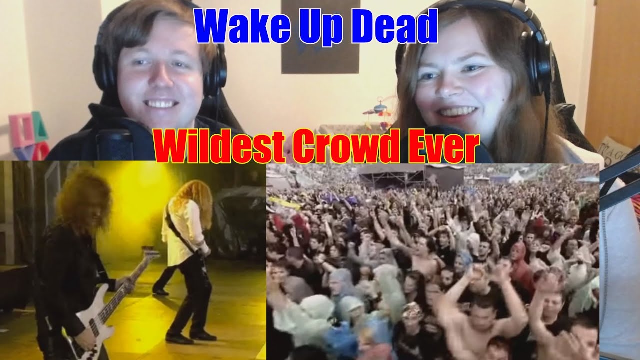 Couple First Reaction To - Megadeth: Wake Up Dead [Live]