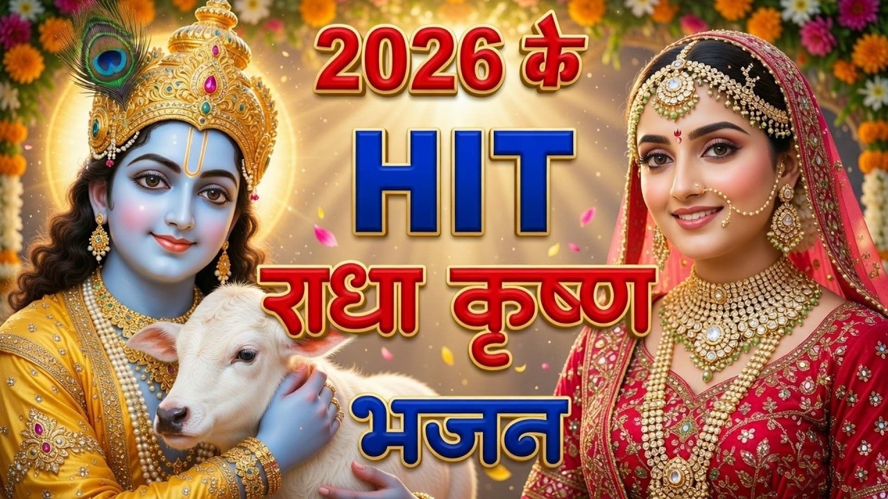 टॉप 10 कृष्ण भजन 2026 | Nonstop Krishna Bhajan 2026 | Krishna Bhajan 2026 - Radha Krishna Song 2026
