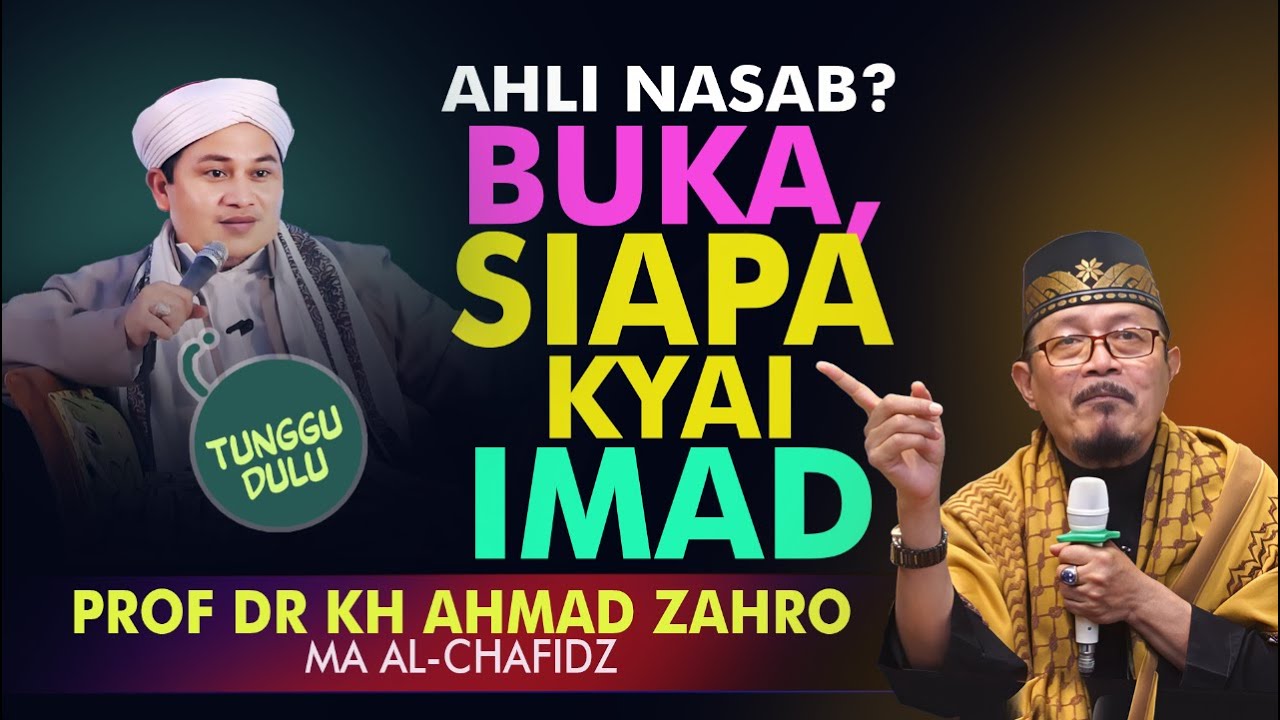 Kuliti Tesis Kyai imad, begini kata Prof. KH. Zahro MA Al Chafidz
