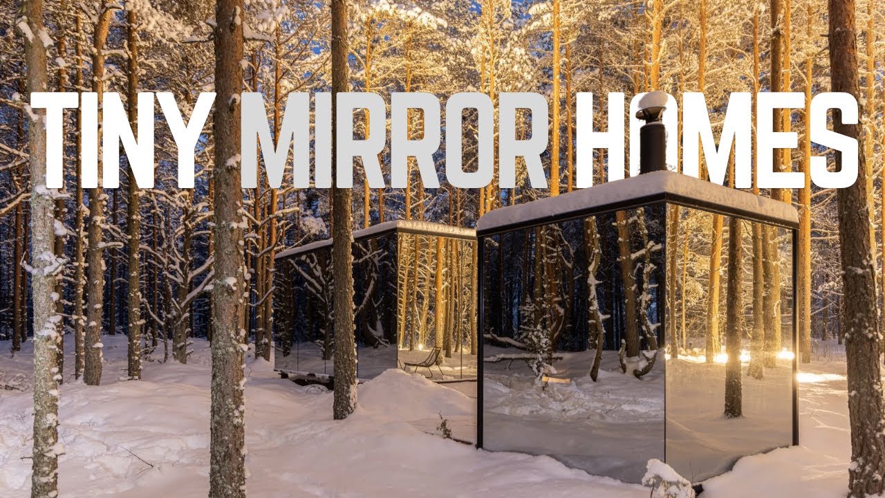 Look inside Estonia’s mirrored sauna cabins