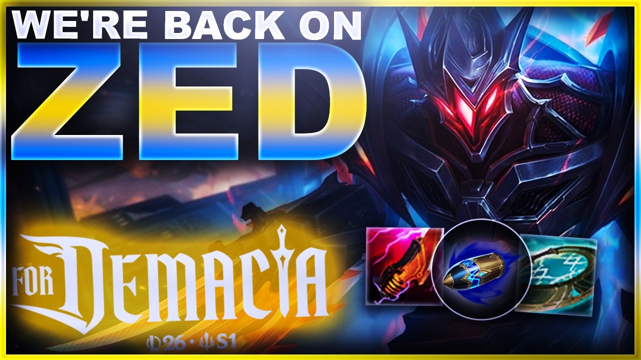 WE'RE BACK ON ZED! ASSASSIN META IS REAL!