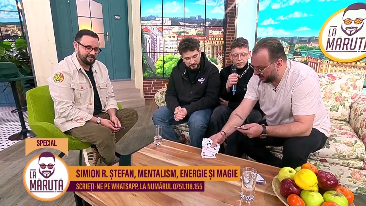 Simion R. Ștefan, mentalism, energie și magie | 24 februarie 2025