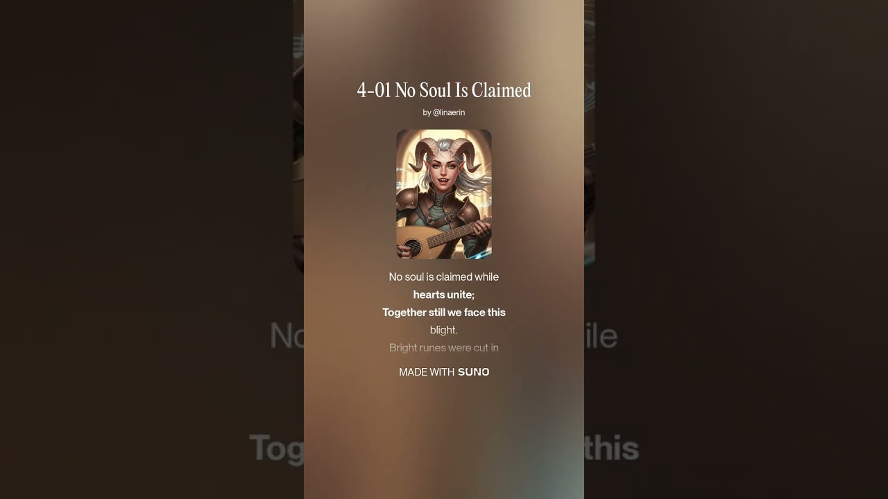 4-01 No Soul Is Claimed